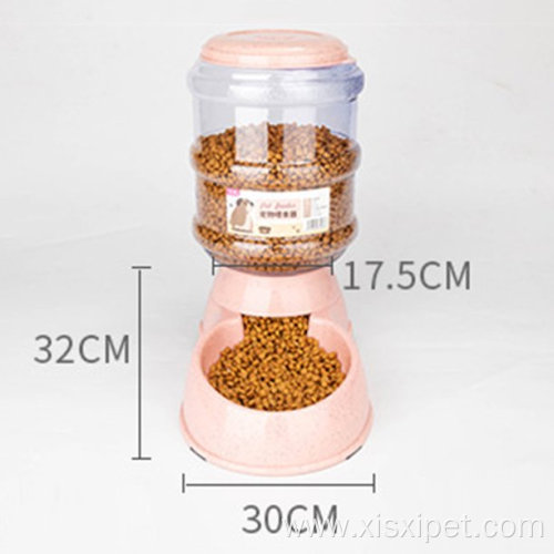 Large-capacity automatic pet feeder cat drinker water